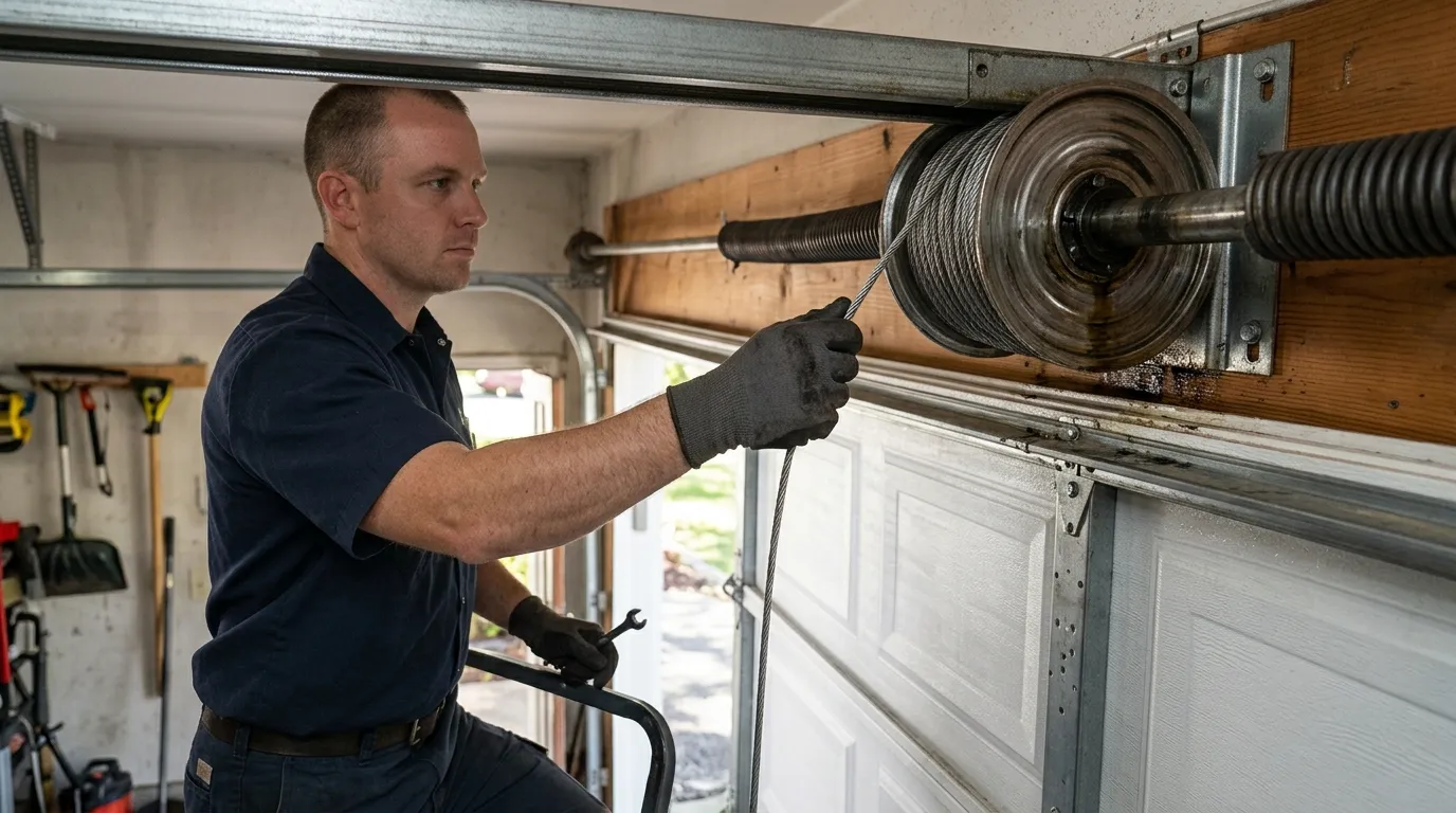 Cable Repair for Sealy's 1980s Garages in Katy