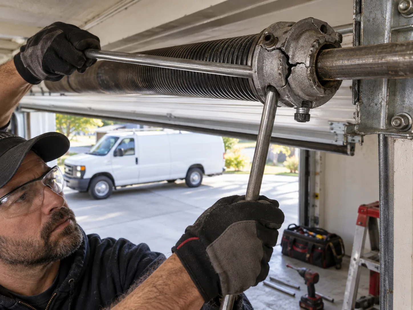 Emergency Garage Door Help for Piney Point Village Homes in Katy