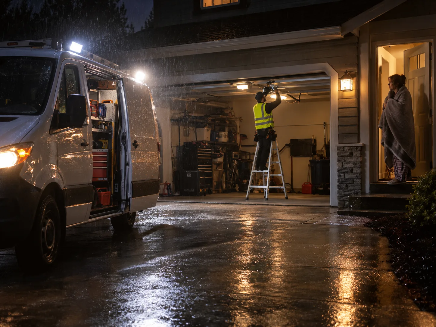 Emergency Garage Door Repair, Brookshire in Katy