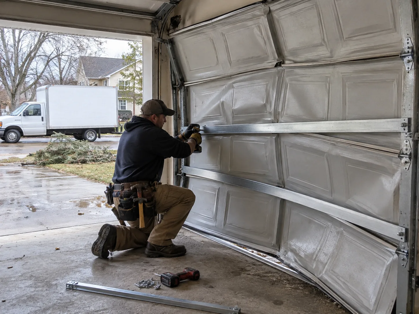 Emergency Garage Door Repair in Cinco Ranch, TX in Katy