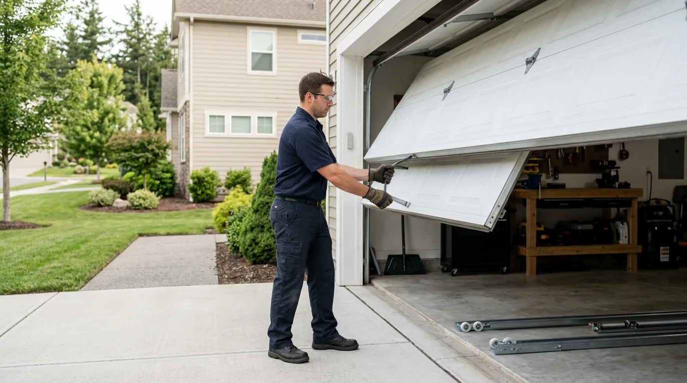 Garage Door Maintenance in Cinco Ranch in Katy