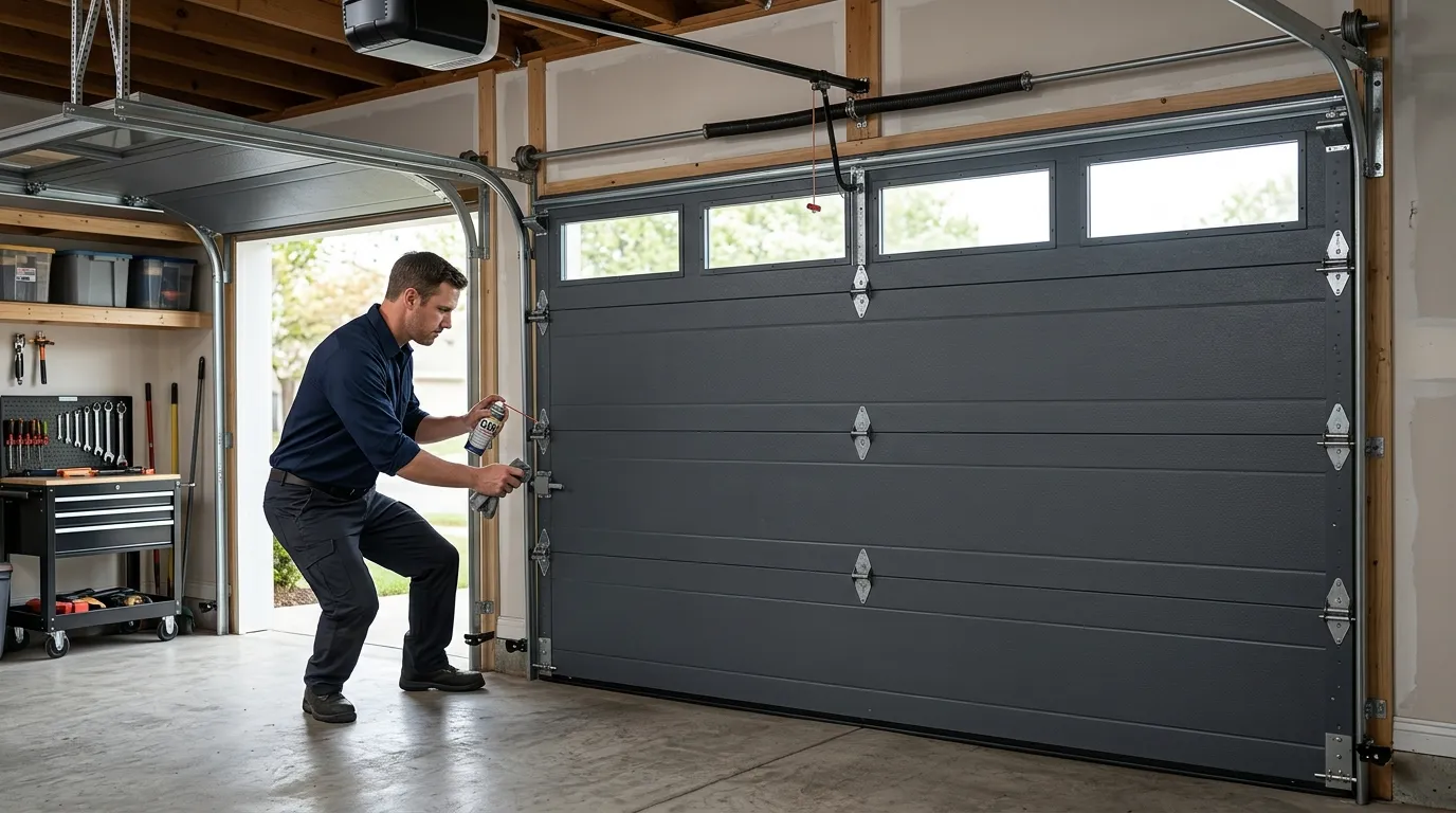 Garage Door Maintenance in Piney Point Village in Katy