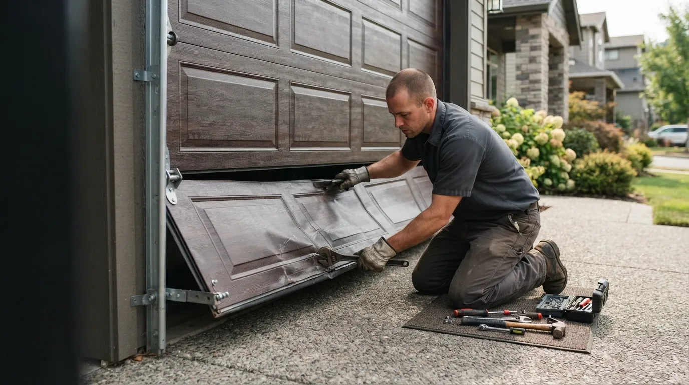 Panel Replacement for Cinco Ranch's 1990s Doors in Katy