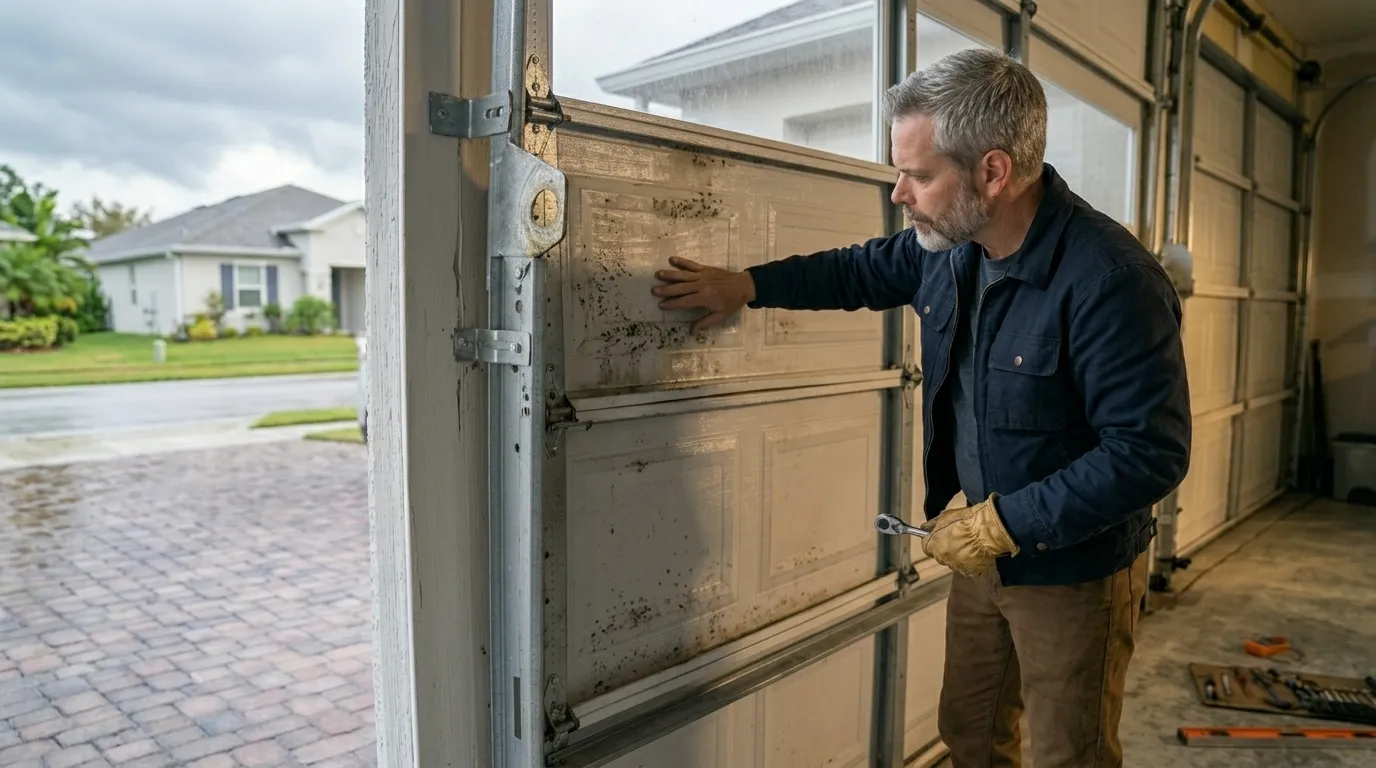 Panel Replacement for Four Corners Garage Doors in Katy