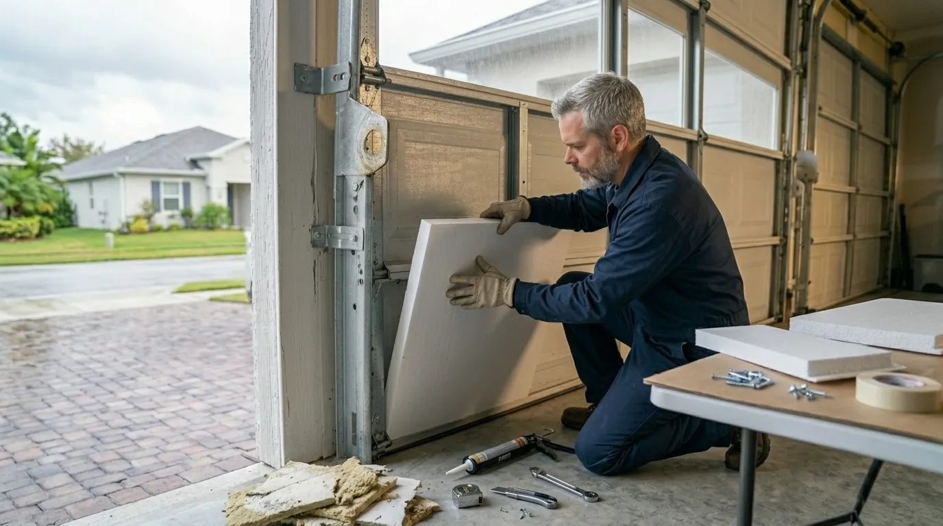 Panel Replacement for Jersey Village's 1991-Era Doors in Katy