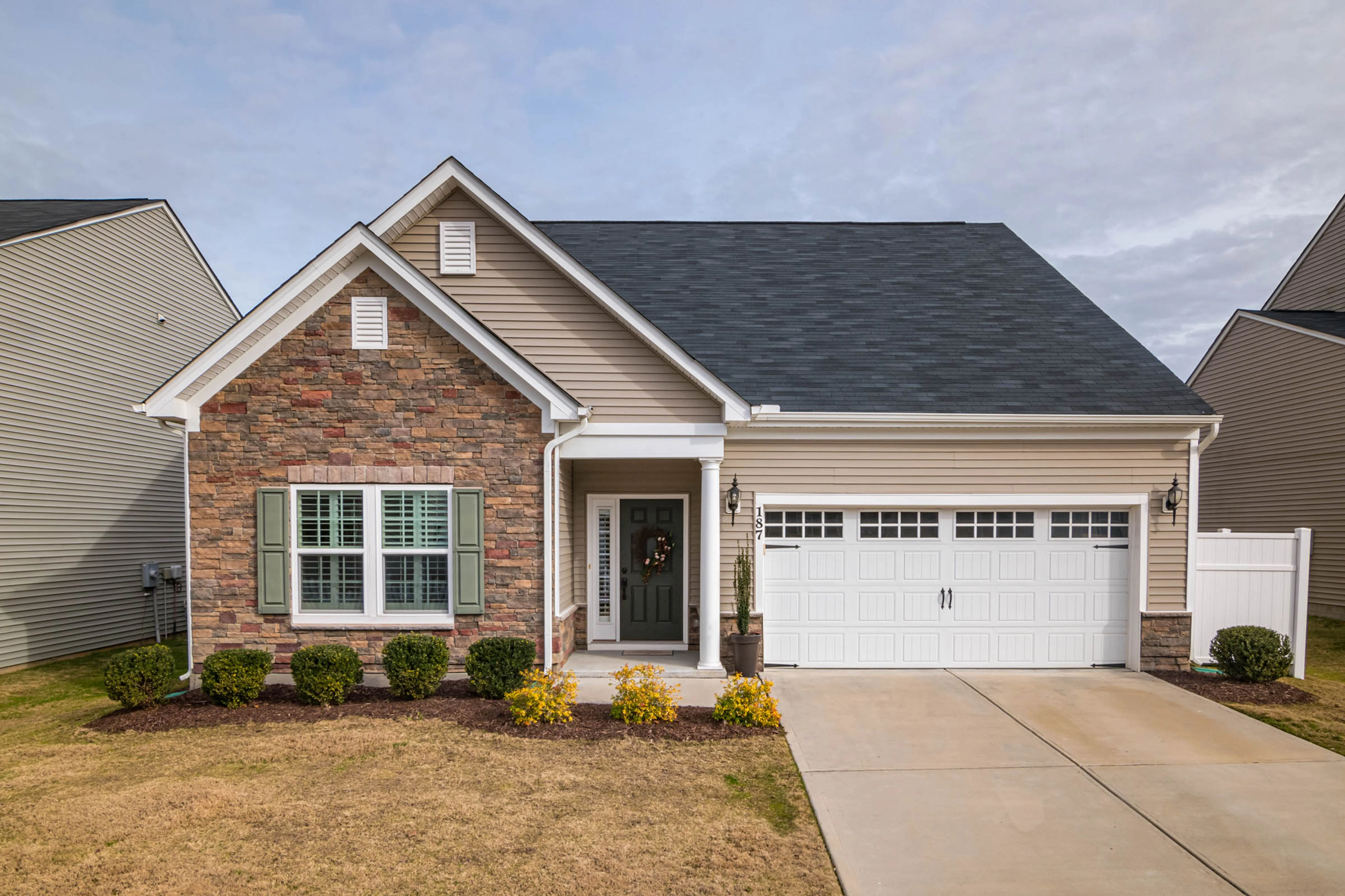 1980s and 1990s Katy Texas home with attached garage